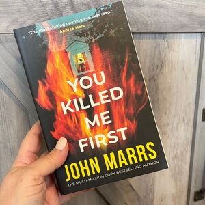 You Killed Me First - Black & Red Paperback Thriller